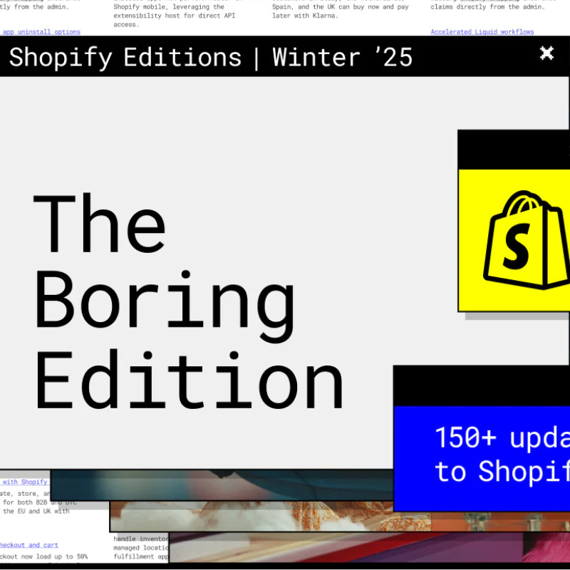 Shopify Editions | Winter ’25